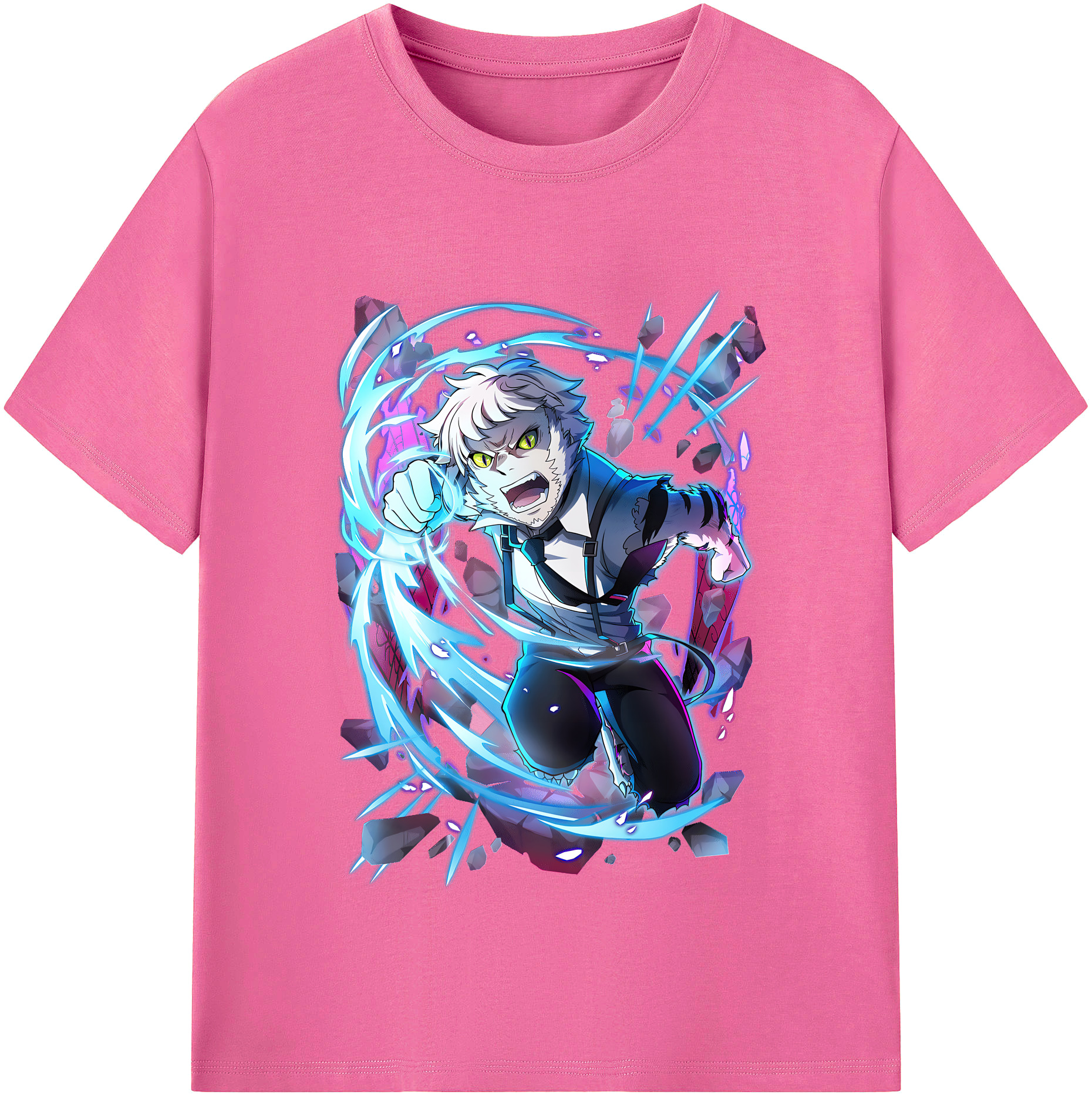 （画像用） 文豪ストレイドッグス Bungo Stray Dogs レディースカジュアルプリントTシャツ（綿100％）